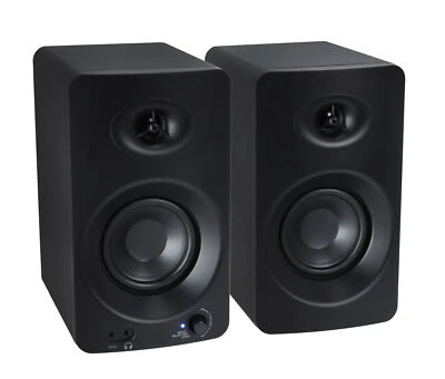 Par de Altavoces Rockville ASM4 4" Pro Studio Monitor Computadora con Bluetooth + Óptico Foto 1 de 4