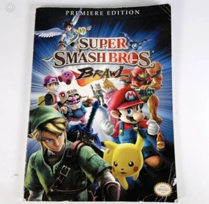 Genuine Super Smash Bros Brawl Official Premiere Edition Prima Strategy Guide - Picture 1 of 7