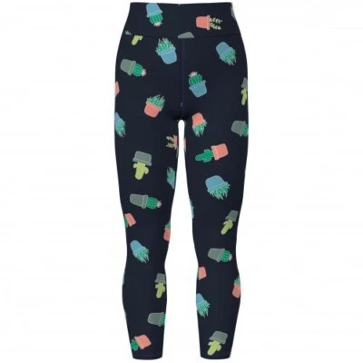 TC2 Lularoe Leggings Cactus Cactus Plantas en Azul Marino NUEVO 541604 Foto 1 de 2