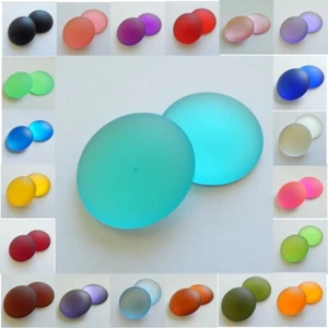 Cabochon Lunasoft 24 mm - colore a scelta - quantità 1 - cabochon luna lucite - Foto 1 di 36