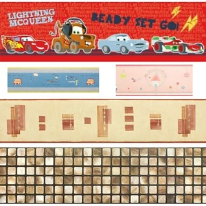 Vintage Retro Classic Kinder Blumenmuster Damast Luxus Designs Tapete Ränder - Bild 1 von 14