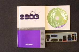 ASRock 880GMH/USB3 Handbuch - Blende - Treiber CD   #36003 - Bild 1 von 1