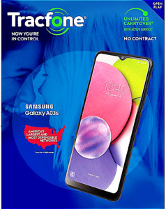 Tracfone Samsung Galaxy A03S 32GB Android Smartphone