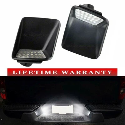 LED License Plate Lights Tag Lamp Pair For 2004-2012 Chevy Colorado GMC Canyon - Image 1 of 4
