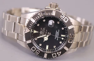 Invicta Women s 17369 Pro Diver Quartz 3 Hand Black Dial Watch - Need battery - Picture 1 of 6