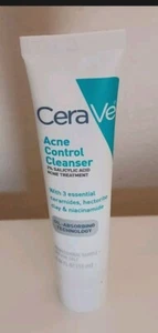 Cerave Acne Foaming Cream Cleanser  0.34 fl oz/10 mL travel size NEW - Picture 1 of 1