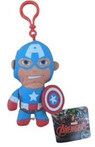 New Marvel Captain America Plush Toy Keyring With Tag Free UK Postage - Picture 1 of 3