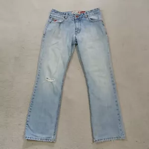 Vintage Quicksilver Jeans Herren 32x32 Blau Y2K 100% Baumwolle Regular Fit Freizeit - Bild 1 von 23