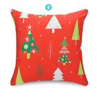 Ornaments Merry Christmas Cushion Cover Pillow Case Christmas Pillow Covers