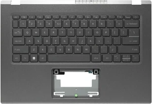 Acer Aspire A514-55 6B.K5HN2.001 Palmrest Cover Klawiatura SZARA PODŚWIETLANA - Zdjęcie 1 z 2