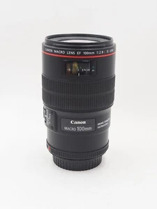Canon EF Macro 100mm f/2.8 L IS USM lens (U37460) US BUYERS ONLY - Picture 1 of 2