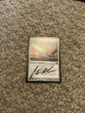 Sword Of Body And Mind Signed By Artist, Scars, Mtg