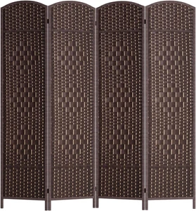 Room Divider Folding Privacy Divider 6 Ft Indoor Wall Divider Portable Partition - Picture 1 of 7