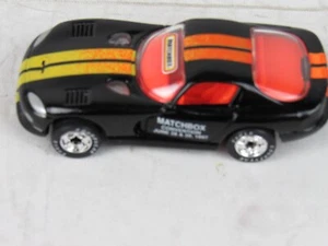 Coche de conversión Matchbox 1997 Hershey Park negro - Imagen 1 de 5