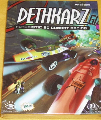 DETHKARZ 3D COMBAT RACING PC ROCKET NUOVO SIGILLATO BIG BOX NEW SEALED LEAGUE - Immagine 1 di 2