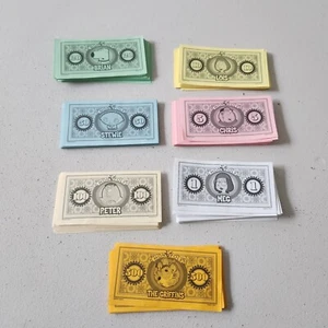 Monopoly Family Guy Replacement Pieces Money Brian Lois Stewie Chris Peter Meg - Picture 1 of 4