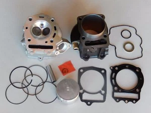 ENGINE REBUILD CYLINDER KIT JONWAY YY250T ROKETA CFMOTO CF250 GY6 250CC SCOOTER - Picture 1 of 5