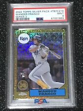 2022 Topps S2 Chrome WANDER FRANCO Rookie Silver Pack 1987 PSA 9 RAYS #T87C2-16