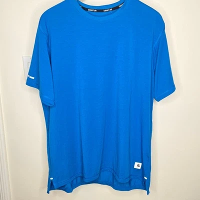Camiseta deportiva CARHARTT para hombre azul calce relajado talla grande nueva sin etiquetas Foto 1 de 4