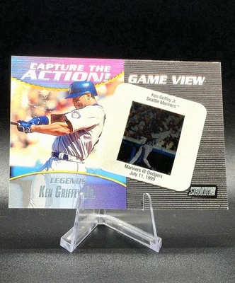 Ken Griffey Jr 2000 Topps Stadium Club CAPTURE ACTION GAME VIEW CASE HIT SP /100 - Image 1 of 3