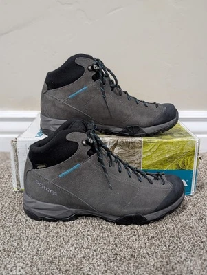 Botas con cordones grises Scarpa Mojito senderismo GTX talla 7,5 para mujer 63310-202 Foto 1 de 4