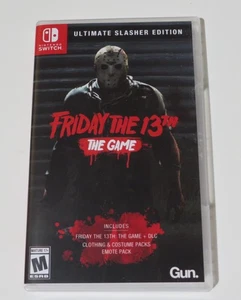 Funda de repuesto (SIN JUEGO) Friday The 13th Game Ultimate Slasher Nintendo Switch - Imagen 1 de 3
