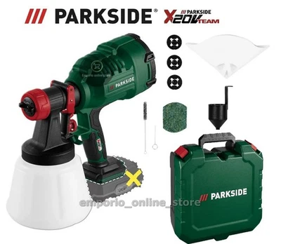 Pistola per verniciatura HVLP vernice spray 20V PARKSIDE PFSA senza batteria