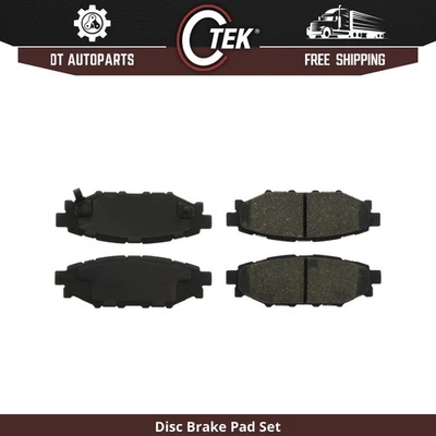 Para Subaru XV Crosstrek 2013-2015 | Pastillas de freno de disco traseras centradas | Cerámica Foto 1 de 4