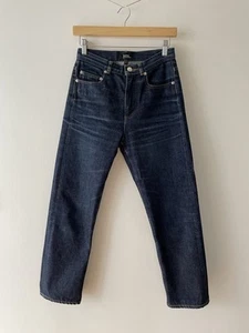 A.P.C. Jean Standard Straight Leg Denim Selvedge Jeans Blue W26 (28) - Picture 1 of 14