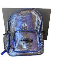 Backpack, Stadium Approved Clear Bag 12x12x6, Heavy Duty Transparent . (SEC I) - Picture 1 of 3