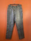 Vintage Roughrider by Circle T Faux Leather Western Pants Size 11/12 Conchos