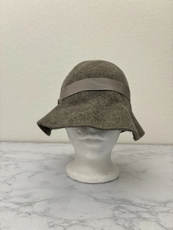 De Colección Graham Smith Kangol Sombrero Gris Damas Sombrero Exterior Cubo Lana M Foto 1 de 4