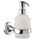 Sonia E-PLUS WALL MOUNT SOAP DISPENSER 140x64mm Brass & Glass, Polished CHROME