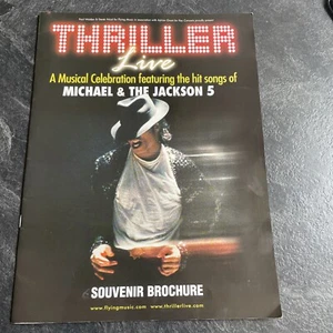 Michael Jackson 'Thriller Live' offizielle Souvenirbroschüre 2008 - Bild 1 von 5