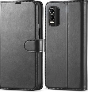 For Nokia C21 Plus Leather Case Leather Flip Wallet Book Phone Cover Case - Picture 1 of 6