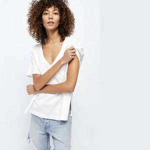 Free People Want You Tee Short Sleeves XLarge XL NWT Ivory - Picture 1 of 10