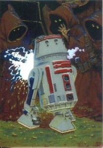 Star Wars Finest Base Card #85 R5-D4
