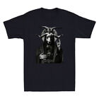Occult Gothic Dark Unholy Witchcraft Grunge Emo Horror Graphic Men's T-Shirt Tee
