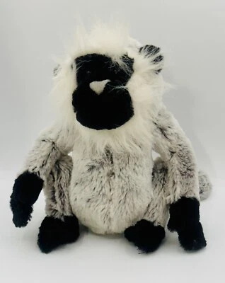 Ganz Webkinz Langur Monkey 9" Plush Gray White Stuffed Animal Toy NO CODE  - Image 1 of 4