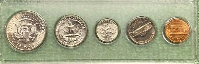 1964-D KENNEDY HALF MINT SET - UNC - IN HOLDER - L@@K AT PICTURES!!!!!  #6706 - Image 1 of 2