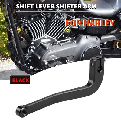 Braço de câmbio preto alavanca de câmbio para Harley Dyna Wide Glide FXDWG Rocker C Softail - Imagem 1 de 4