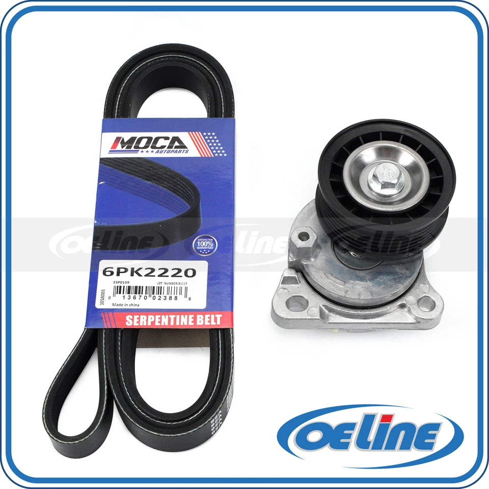 Kit de componentes de correa serpentina para Ford Focus Transit Connect 07-13 2,0 L Foto 1 de 4