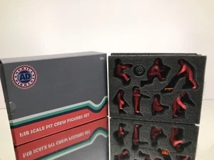 AMERICAN DIORAMA 76550 F1 PIT STOP CREW FIGURES SET 1 -FERRARI 1:18- GOOD IN BOX - Imagen 1 de 9