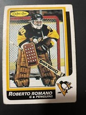 Roberto ROMANO 1986-87 OPC O-Pee-Chee #152 Pittsburgh Penguins