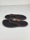 Olukai Women's Kulapa Kai 20198-4863 Dark Java-Dark Wood Size 11 Sandals Brown