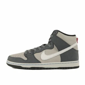 Nike SIZE: 28.0cm SB DUNK HIGH PRO MEDIUM GREY (DJ9800-001) FLINT Used BEEG-0 - Picture 1 of 5