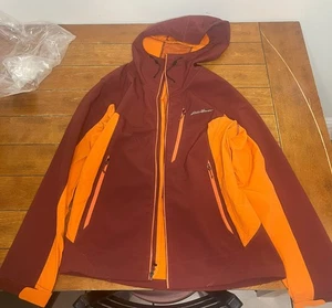 Eddie Bauer First Ascent Herren Medium Mantel Orange - Bild 1 von 4