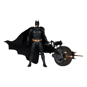 The Dark Knight DC Multiverse Action Figure with Vehicle Batman & The Batpod 18 - Picture 1 of 5