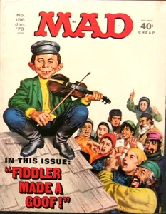 MAD, Fiddler Made a Goof, January 1973, #156, Columbo, NF - Picture 1 of 1