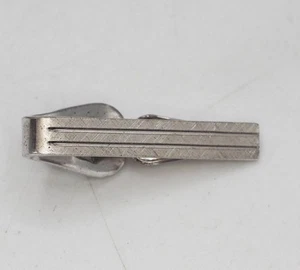 Swank Silver Tone Tie Bar Clasp Tie Tack Men's Jewelry - Picture 1 of 3